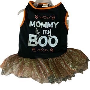 Mommy is my Boo Dog Tu-Tu Dress